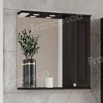 Шкаф-зеркало Francesca Avanti Империя 70 венге, правый