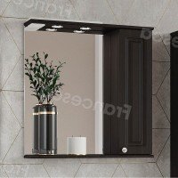 Шкаф-зеркало Francesca Avanti Империя 75 венге, правый