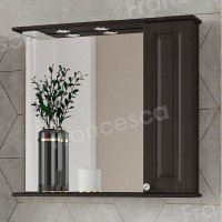 Шкаф-зеркало Francesca Avanti Империя 80 венге, правый