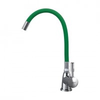 Смеситель для кухни KRONE L2044 зеленый Смеситель для кухни KRONE L2044 зеленый