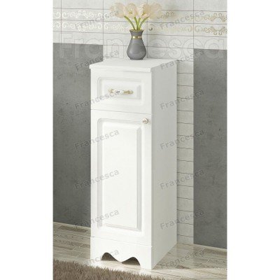 Тумба напольная Francesca Avanti Империя 30 белый, петли слева-1