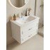 Тумба с раковиной Francesca Avanti Империя 80 подвесная, белая (ум. Миранда 80)--small-5