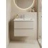 Тумба с раковиной Francesca Avanti Latina 70 подвесная, бежевая (ум. Фостер 70)-small