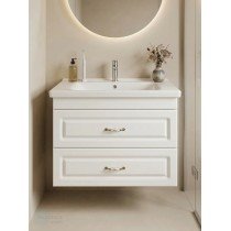 Тумба с раковиной Francesca Avanti Империя 80 подвесная, белая (ум. Миранда 80)