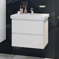 Тумба с раковиной Francesca Latina 60 подвесная (ум. Грейс 60)