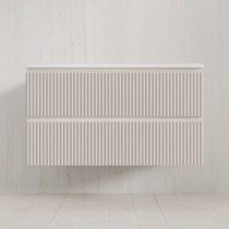 Тумба с раковиной Style Line Марокко 100 подвесная, крем  ( ум. Соул 100)