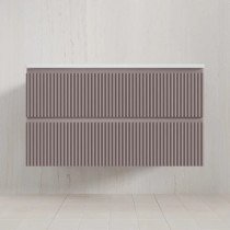 Тумба с раковиной Style Line Марокко 100 подвесная, тауп темный  ( ум. Соул 100)