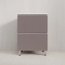 Тумба с раковиной Style Line Марокко 60 напольная, тауп темный  ( ум. Соул 60)