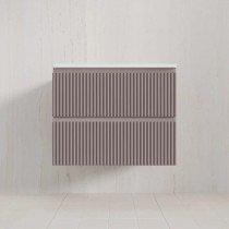 Тумба с раковиной Style Line Марокко 70 подвесная, тауп темный  ( ум. Соул 70)