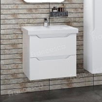 Тумба с раковиной Francesca Verona 60 подвесная (ум. Грейс 60)