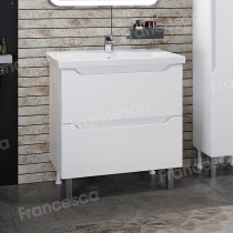 Тумба с раковиной Francesca Verona 80 напольная (ум. Гармония 80)