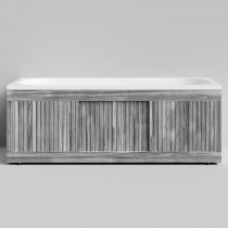 Экран-купе Vod-ok Тач 150, лиственница структурная контрастно-серая