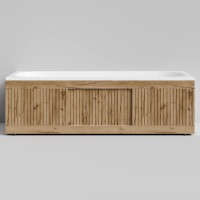 Экран-купе Vod-ok Тач 180, дуб тортуга