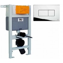 Инсталляция для унитаза Oli Expert Evo/Speed 004599 + панель слива Karisma хром Инсталляция для унитаза Oli Expert Evo/Speed 004599 + панель слива Karisma хром