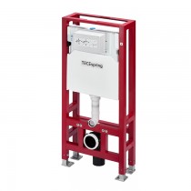 Инсталляция для унитаза Tece TECEspring  S500393, крепление к полу, двойная рама