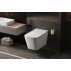 Комплект Abber Rechteck AC1202P-AC0101P, Унитаз подвесной безободковый, с импульсным смывом + Система инсталляции--small-3
