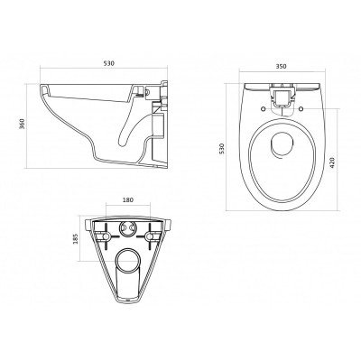 Комплект Santek Бореаль 1WH501544 кнопка хром глянец-9