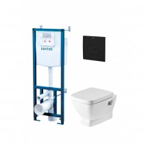 Комплект Santek Нео 1WH501776 кнопка черная матовая Комплект Santek Нео 1WH501776 кнопка черная матовая