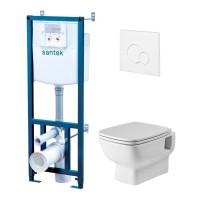 Комплект Santek Нео Rimless 1WH501572 кнопка хром глянец