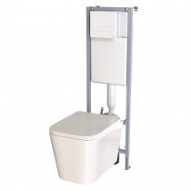 Комплект Унитаз подвесной Taliente Correto CR25200 + инсталляция Siamp 10011945 + панель управления белая 31191010 Комплект Унитаз подвесной Taliente Correto CR25200 + инсталляция Siamp 10011945 + панель управления белая 31191010