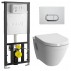Комплект VitrA S50 9003B003-7201 кнопка хром-small