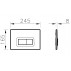 Комплект VitrA S50 9003B003-7201 кнопка хром--small-10