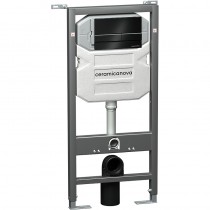 Система инсталляции для унитазов Ceramica Nova Envision Flat CN1002B кнопка черная матовая Система инсталляции для унитазов Ceramica Nova Envision Flat CN1002B кнопка черная матовая