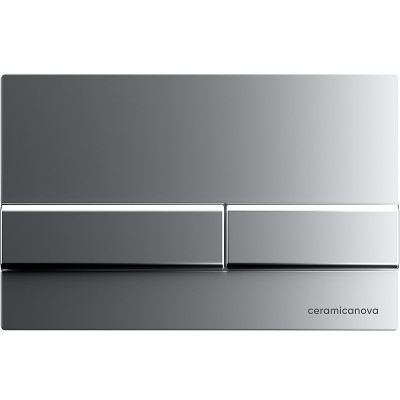 Система инсталляции для унитазов Ceramica Nova Envision Flat CN1002M кнопка хром матовый-1