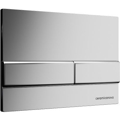 Система инсталляции для унитазов Ceramica Nova Envision Flat CN1002M кнопка хром матовый-2