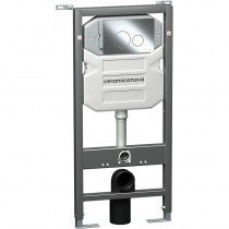 Система инсталляции для унитазов Ceramica Nova Envision Round CN1001CH кнопка хром Система инсталляции для унитазов Ceramica Nova Envision Round CN1001CH кнопка хром