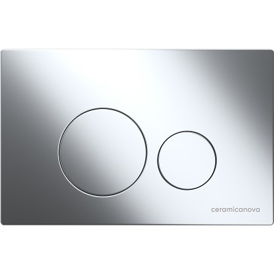 Система инсталляции для унитазов Ceramica Nova Envision Round CN1001CH кнопка хром-1
