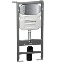 Система инсталляции для унитазов Ceramica Nova Envision Round CN1001M кнопка хром матовый Система инсталляции для унитазов Ceramica Nova Envision Round CN1001M кнопка хром матовый