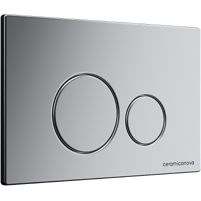 Система инсталляции для унитазов Ceramica Nova Envision Round CN1001M кнопка хром матовый-2