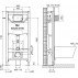 Система инсталляции для унитазов OLI Oli 120 Eco Sanitarblock pneumatic с кнопкой смыва , хром глянец--small-2