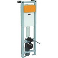 Система инсталляции для унитазов OLI Quadra 141945 пневматическая, крепления fast-fit