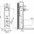 Система инсталляции для унитазов OLI Quadra 141945 пневматическая, крепления fast-fit--small-1