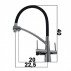 Смеситель для кухни KRONE L3202--small-1