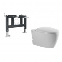 Комплект Abber Bequem AC1107P-AC0101P, Унитаз подвесной безободковый, с микролифтом, импульсный смыв + Система инсталляции Комплект Abber Bequem AC1107P-AC0101P, Унитаз подвесной безободковый, с микролифтом, импульсный смыв + Система инсталляции