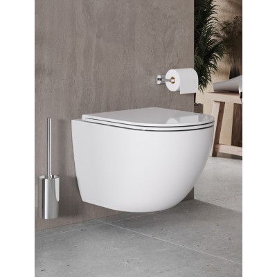 Комплект унитаза с инсталляцией Agger ATI03100+APB144, кнопка смыва черная-6