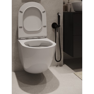 Комплект унитаза с инсталляцией Agger ATI03100+APB200, кнопка смыва хром-10