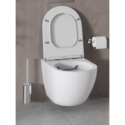 Комплект унитаза с инсталляцией Agger ATI03100+APB200, кнопка смыва хром-5