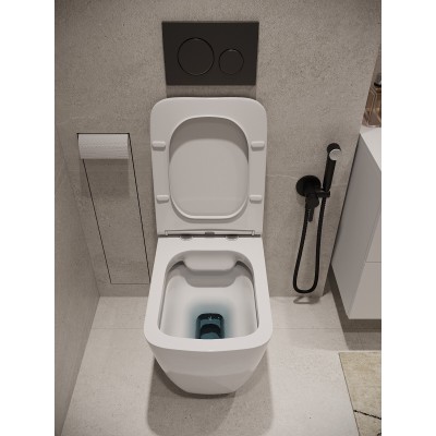 Комплект унитаза с инсталляцией Agger ATI04100+APB144, кнопка смыва черная-11