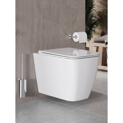 Комплект унитаза с инсталляцией Agger ATI04100+APB144, кнопка смыва черная-6