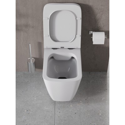 Комплект унитаза с инсталляцией Agger ATI04100+APB144, кнопка смыва черная-8