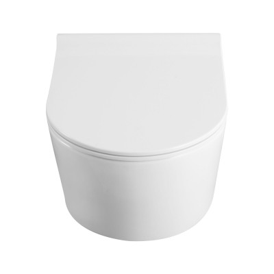 Комплект унитаза с инсталляцией Agger ATI05100+APB144, кнопка смыва черная-4