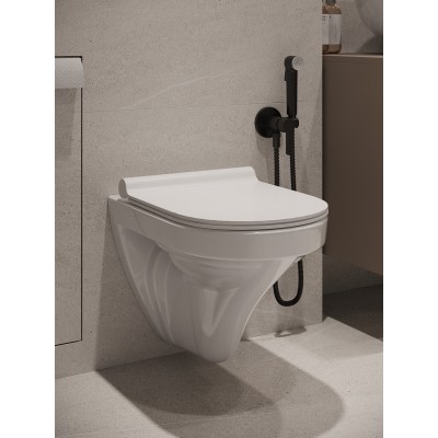 Комплект унитаза с инсталляцией Agger ATI06100+APB100, кнопка смыва хром-4