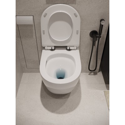 Комплект унитаза с инсталляцией Agger ATI09150+APB100, кнопка смыва хром-12