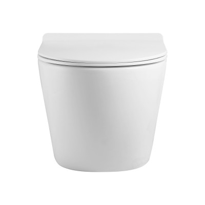 Комплект унитаза с инсталляцией Agger ATI09150+APB144, кнопка смыва черная-4