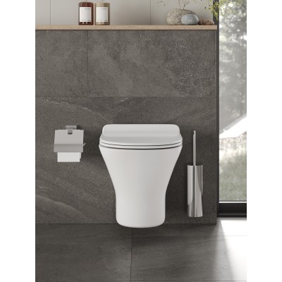 Комплект унитаза с инсталляцией Orange CI01-100W+APB100, кнопка смыва хром-3