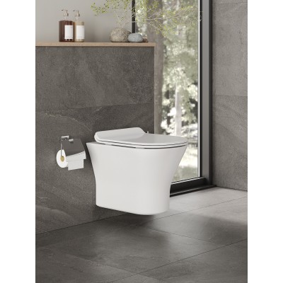 Комплект унитаза с инсталляцией Orange CI01-100W+APB100, кнопка смыва хром-6